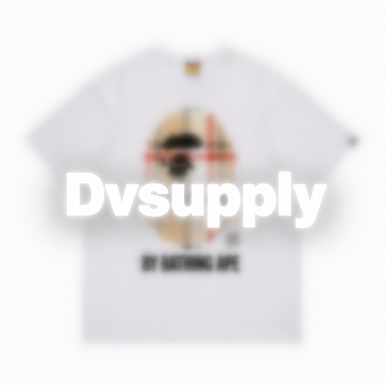 Inspired By “White Burberry Bape Tee”