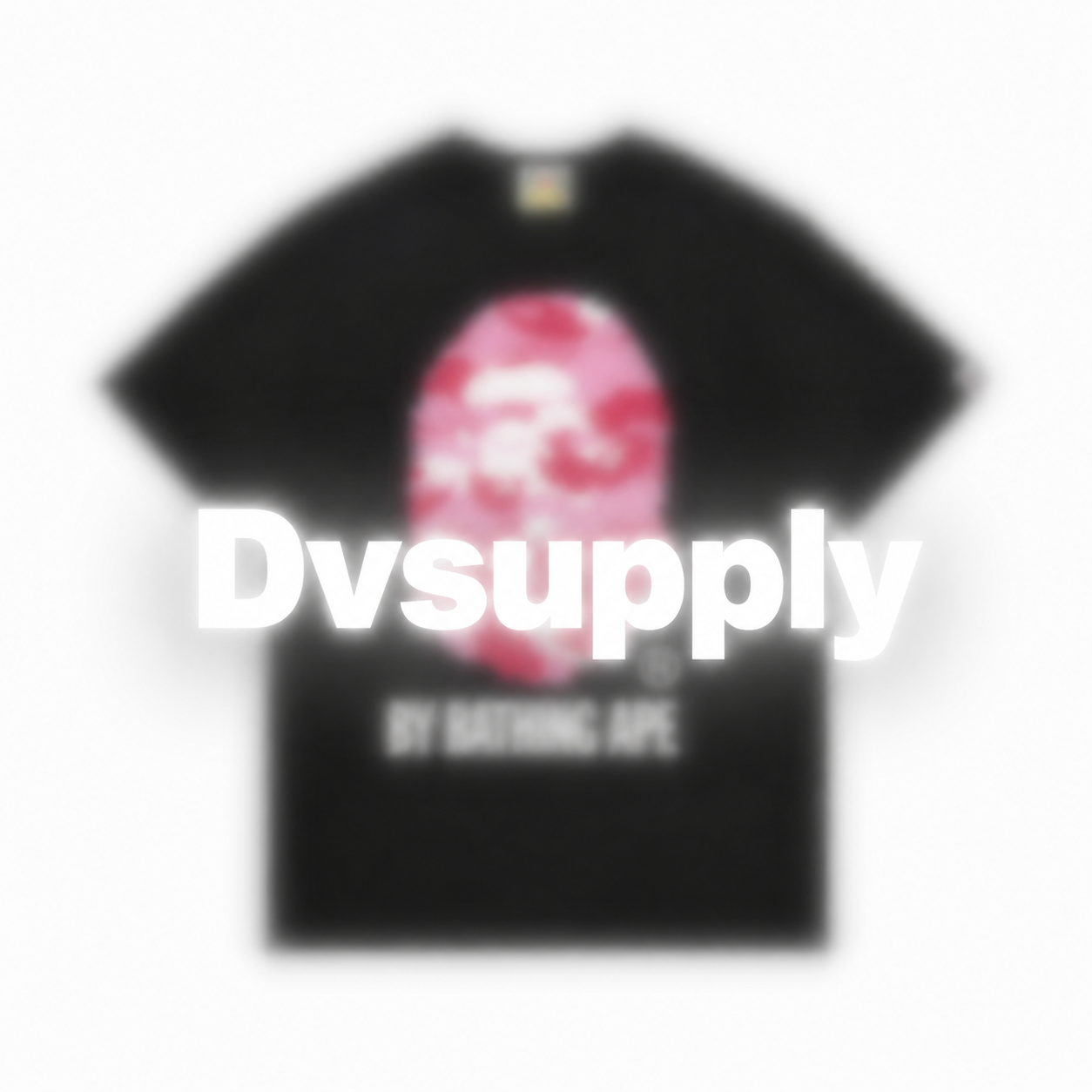 Inspired By “Black Bape Pink Face Tee”