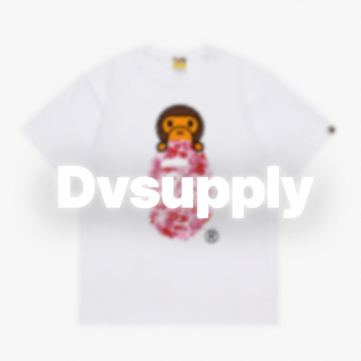 Inspired By “White Bape Pink Face & Milo”