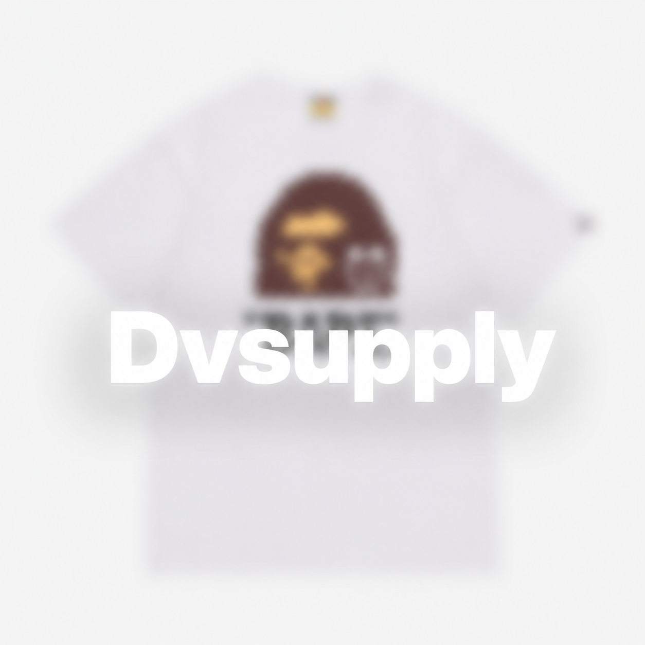 Inspired By “Bape White Kit Cat Half Face Tee”
