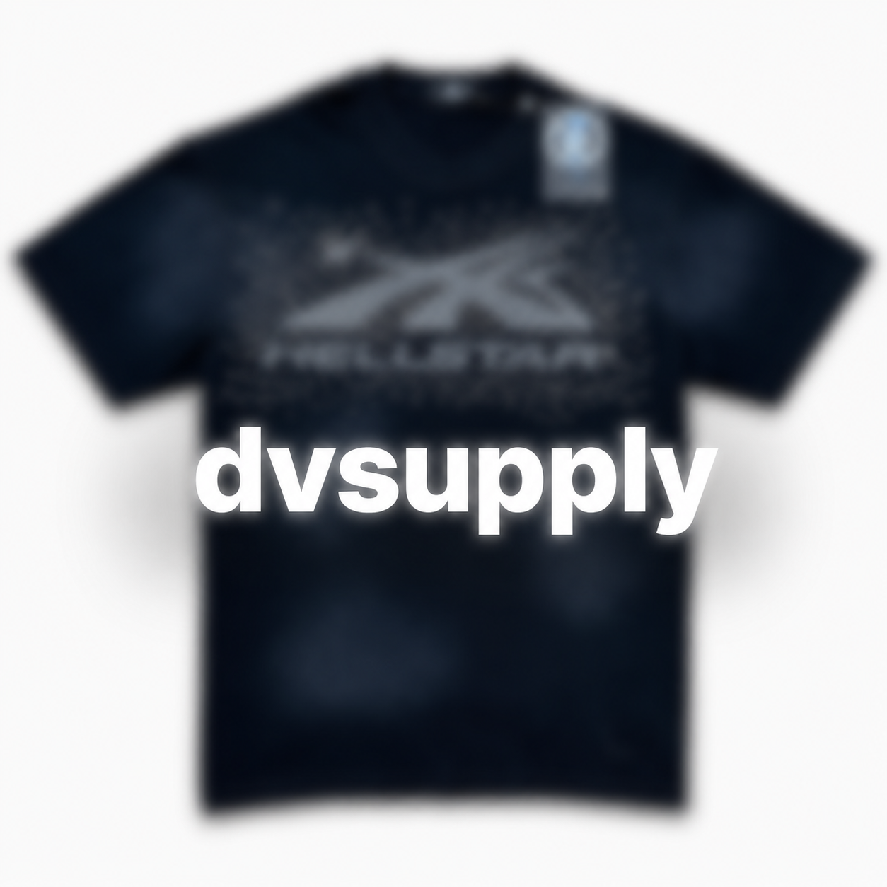 Inspired By “Hellstar Black & Black basic Tee”