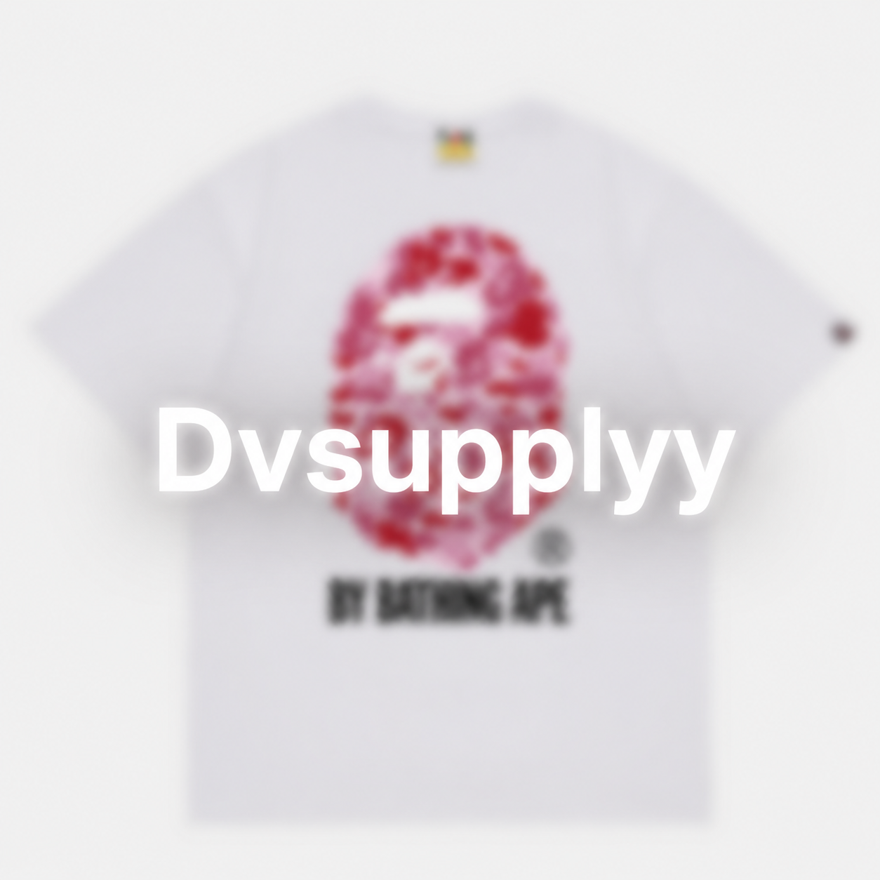 Inspired By “White Bape Pink Face Tee”